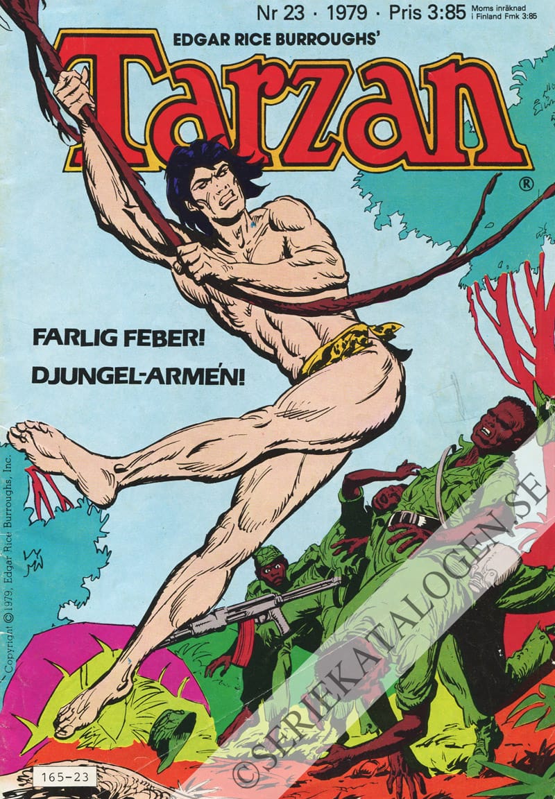 Framsida på Tarzan #23 (1979)