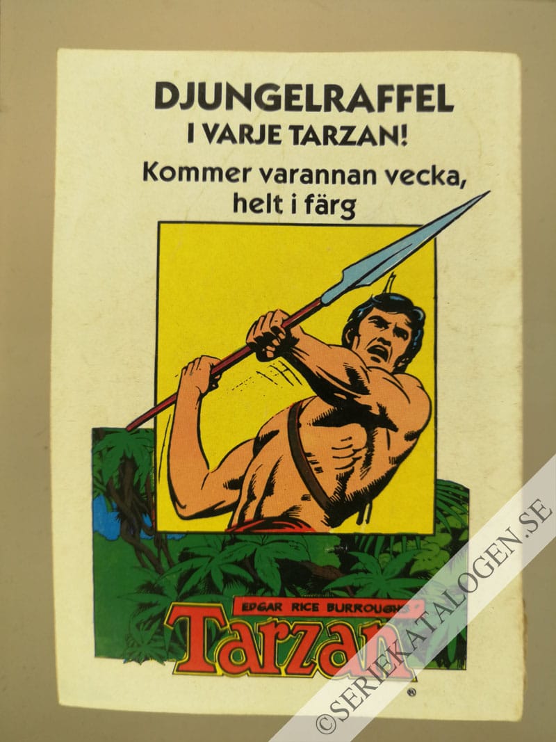 Baksida på Dubbelspel (1979)