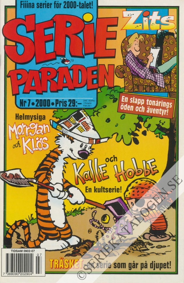 Framsida på Serie-paraden #7 (2000)