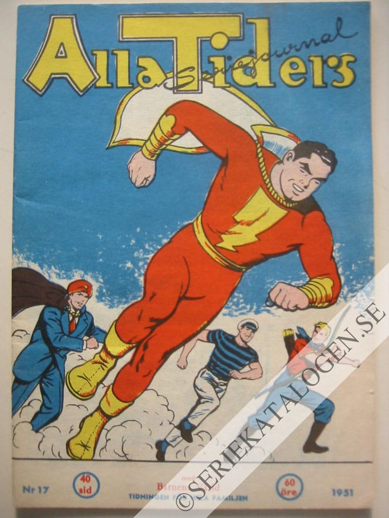 Framsida på Alla tiders seriejournal #17 (1951)