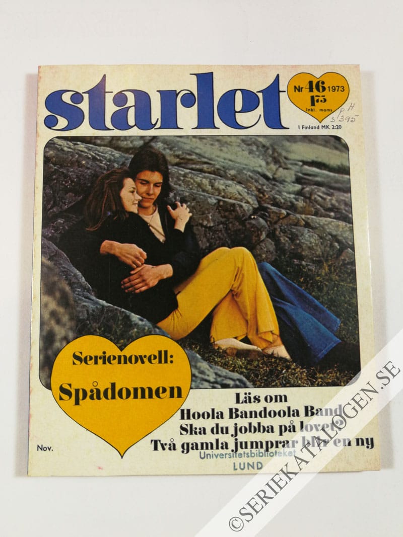 Framsida på Starlet #46 (1973)