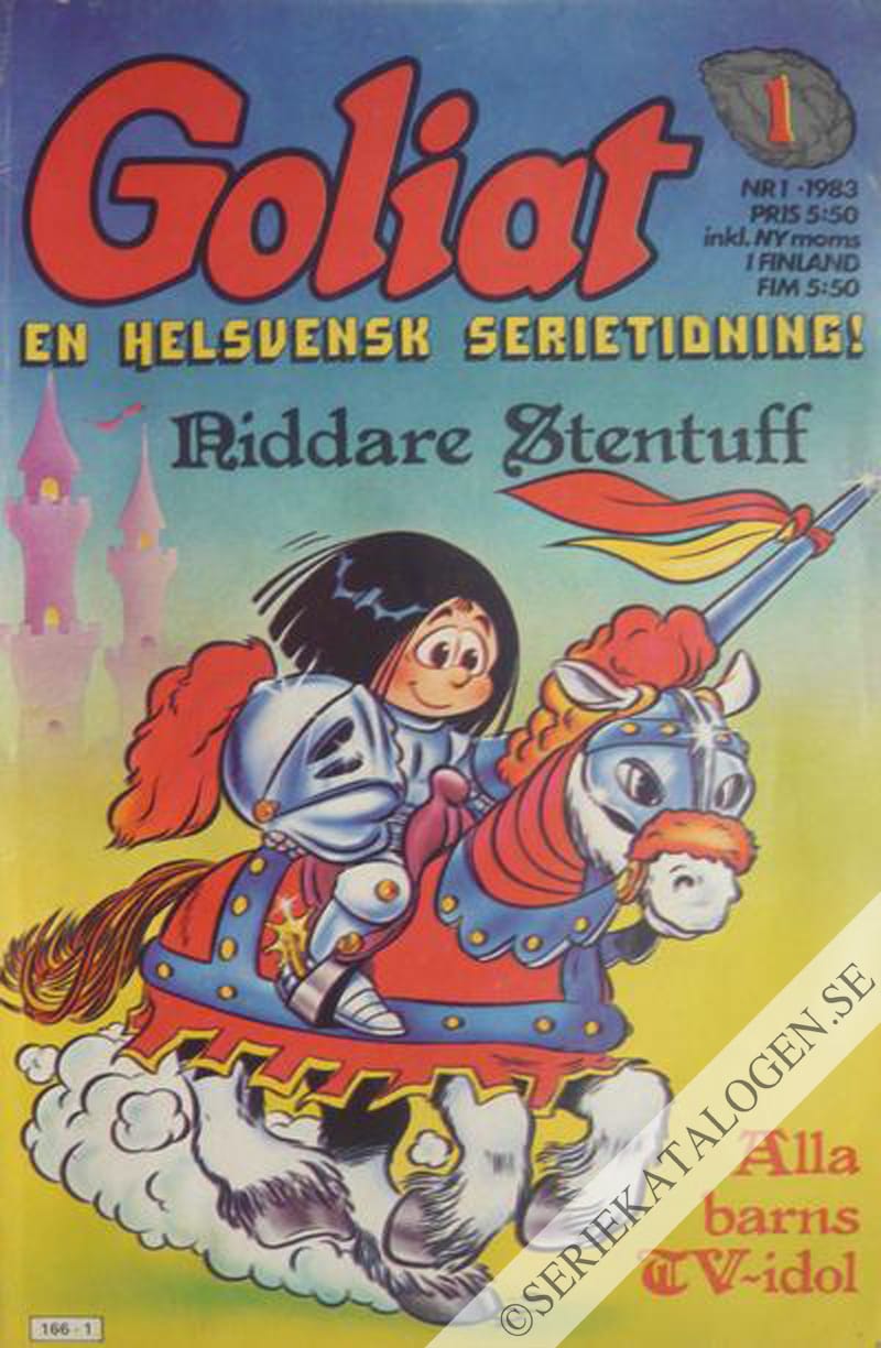 Framsida på Goliat #1 (1983)