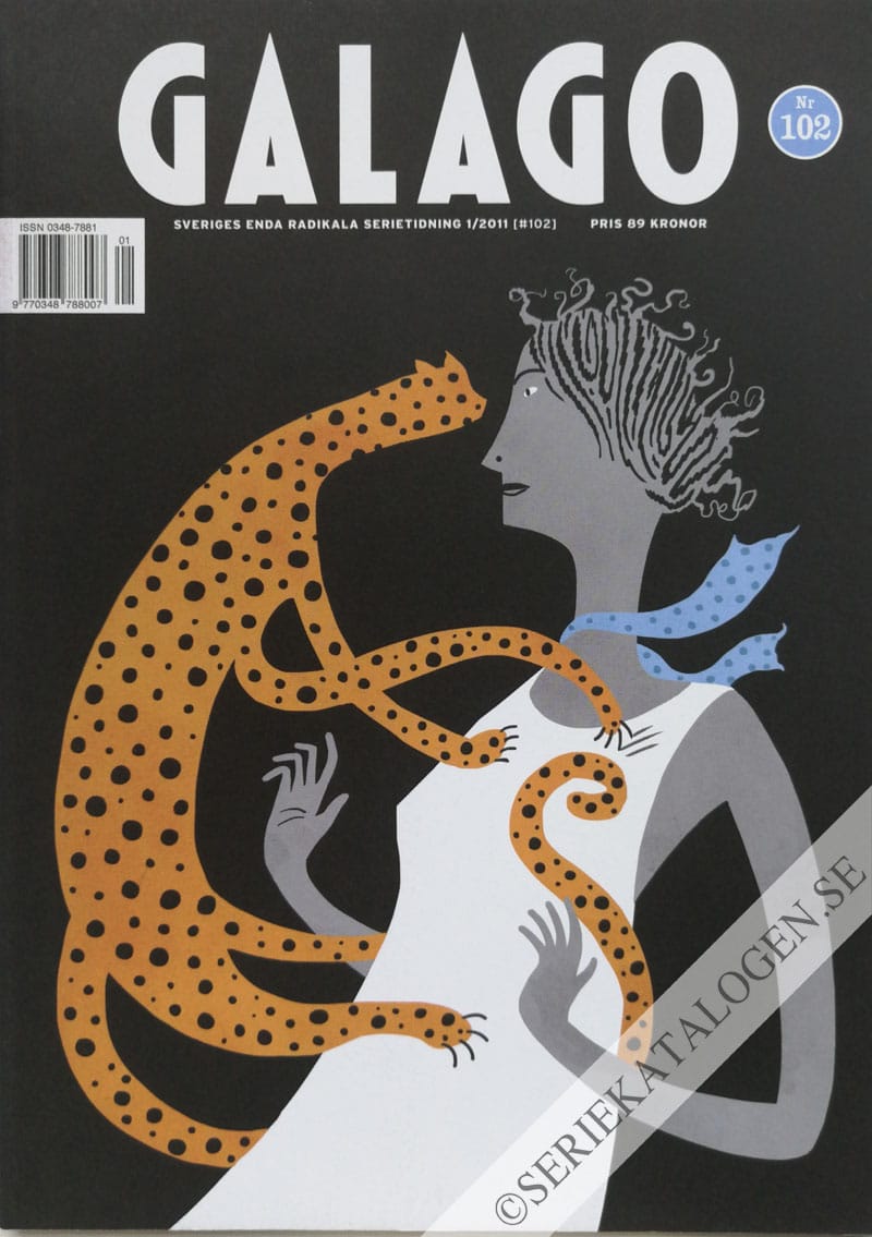 Framsida på Galago #1 (2011)