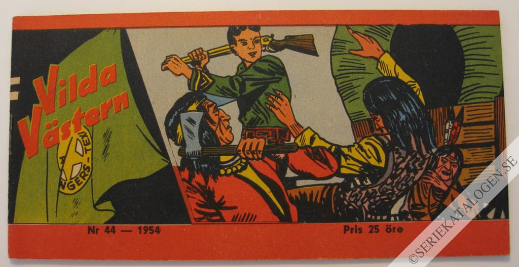 Framsida på Vilda Västern #44 (1954)
