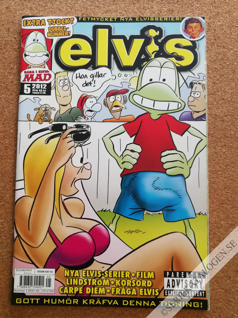 Framsida på Elvis #5 (2012)