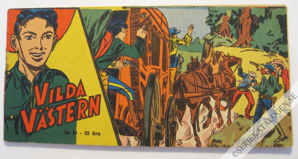 Framsida på Vilda Västern #31 (1959)