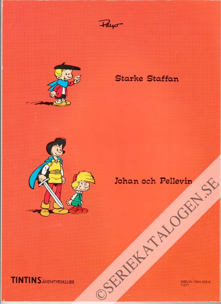 Baksida på Starke Staffans tolv storverk (1990)
