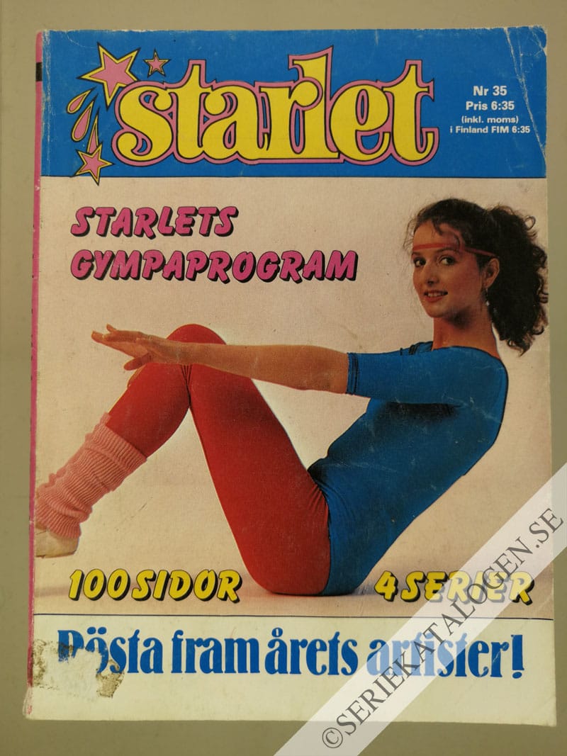 Framsida på Starlet #35 (1983)