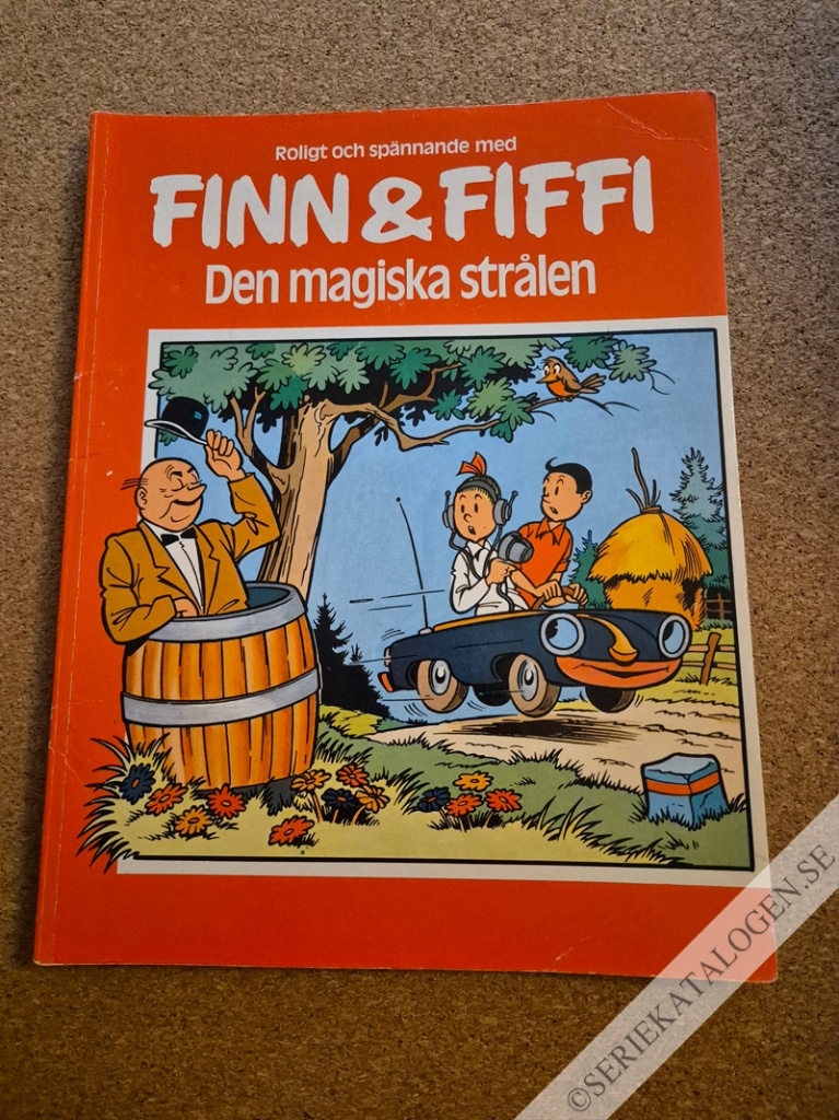 Framsida på Finn & Fiffi #9 - Den magiska strålen (19??)