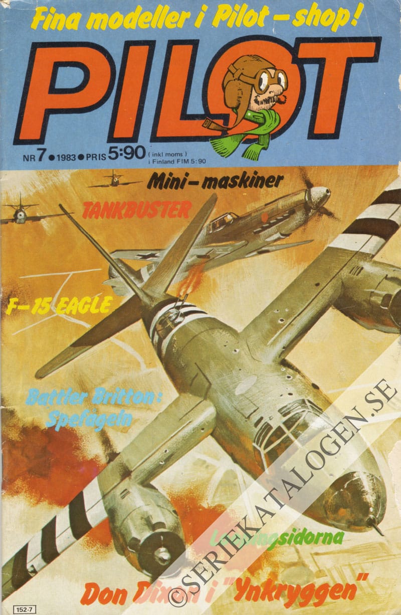 Framsida på Pilot-22 #7 (1983)
