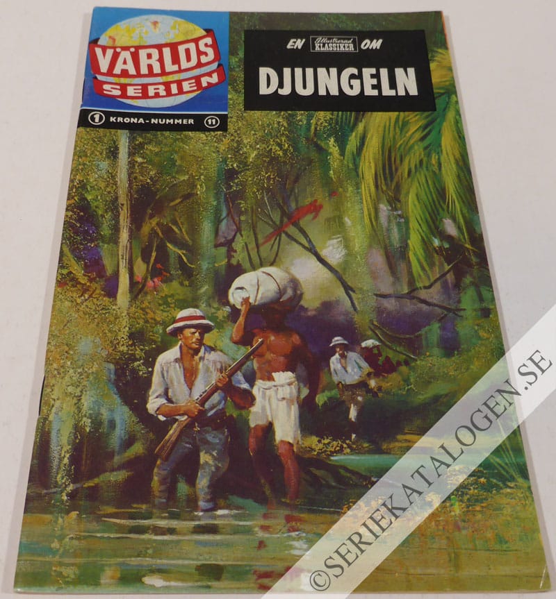 Framsida på Världsserien Djungeln (1961)