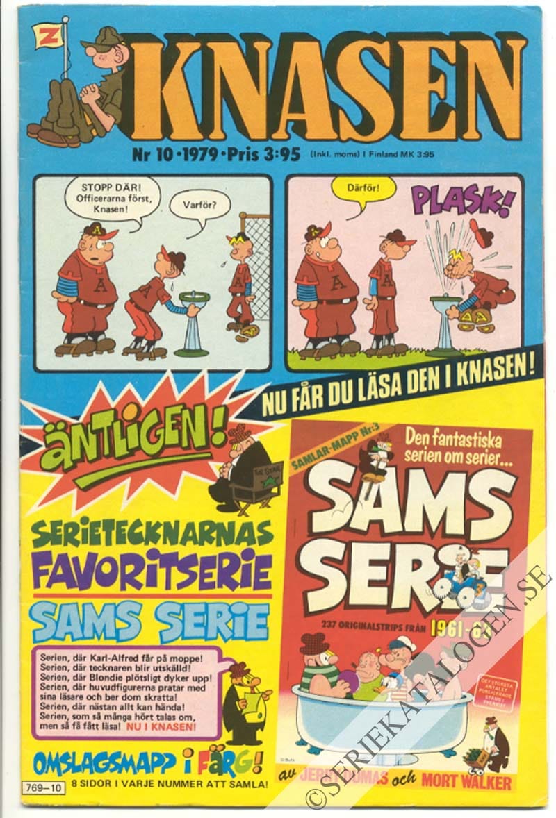 Framsida på Knasen #10 (1979)