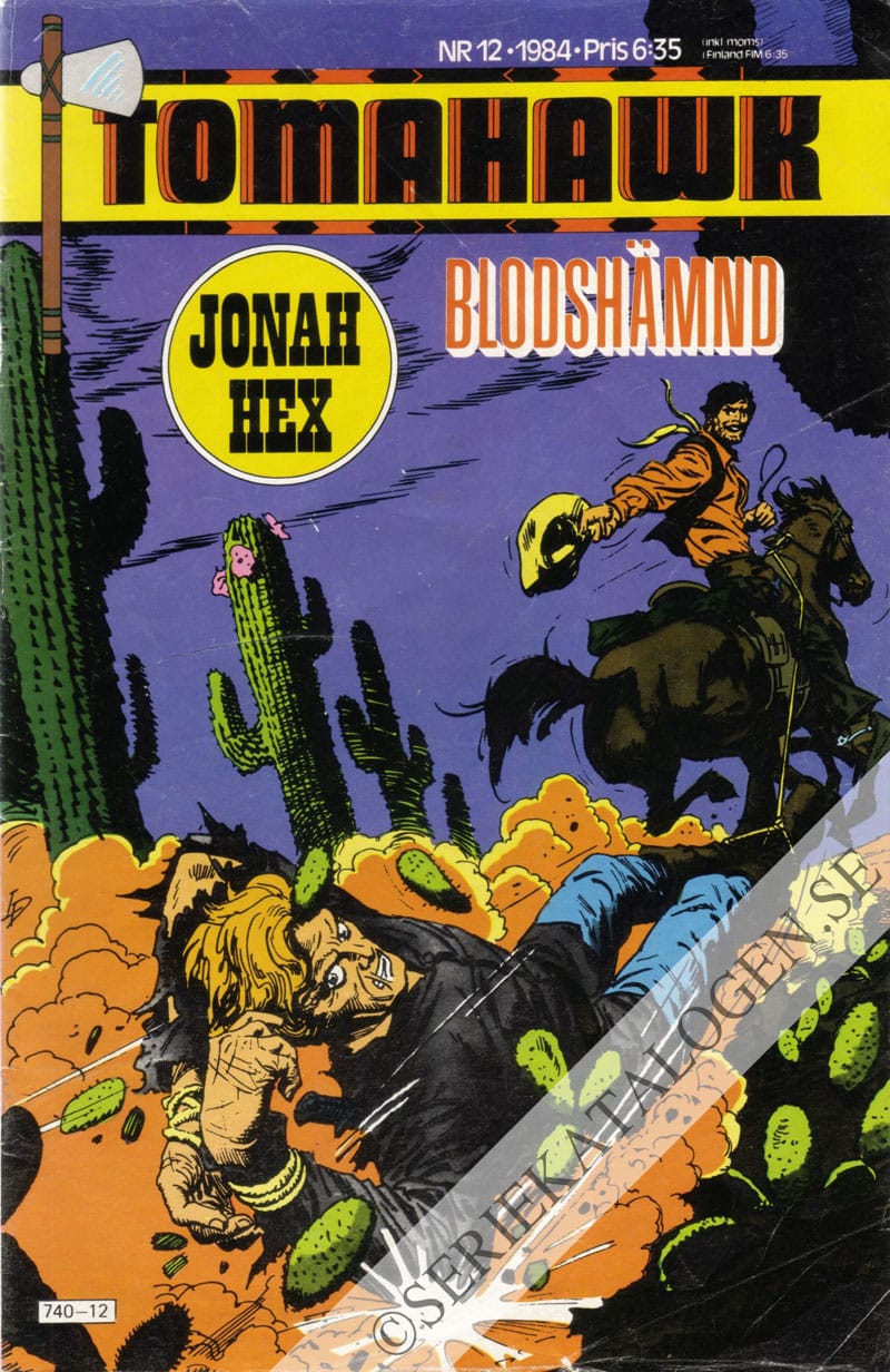Framsida på Tomahawk #12 (1984)
