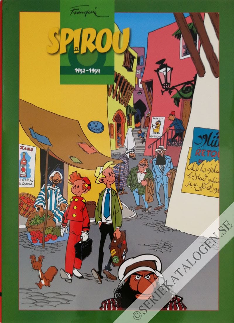 Framsida på Spirou 1952-1954 (2008)