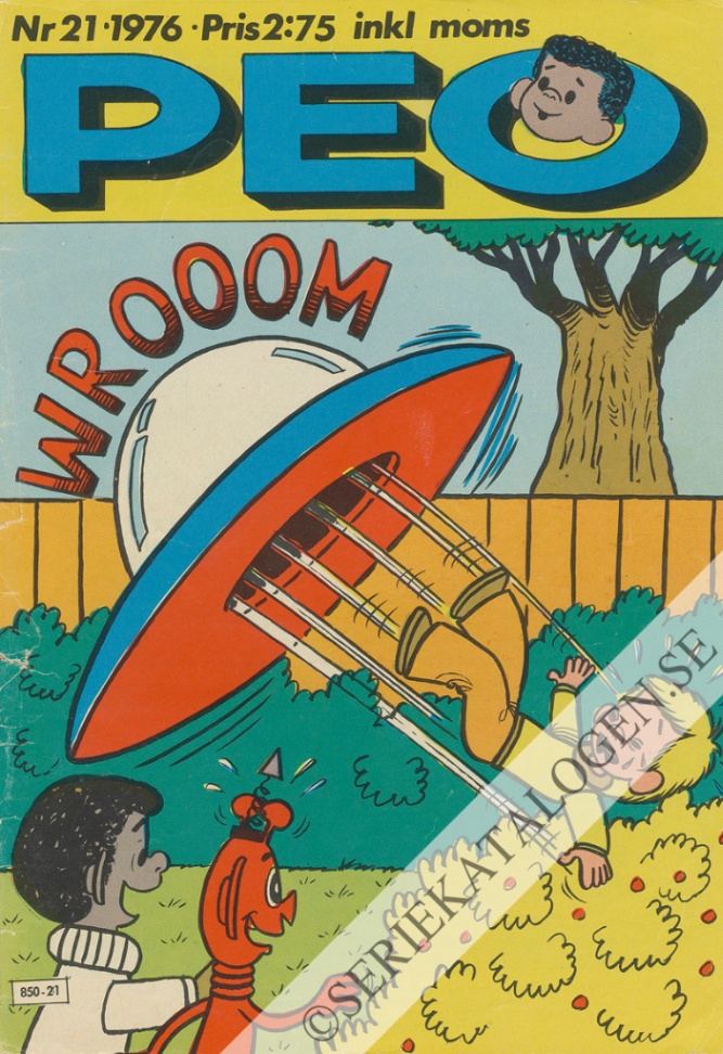 Framsida på Peo #21 (1976)