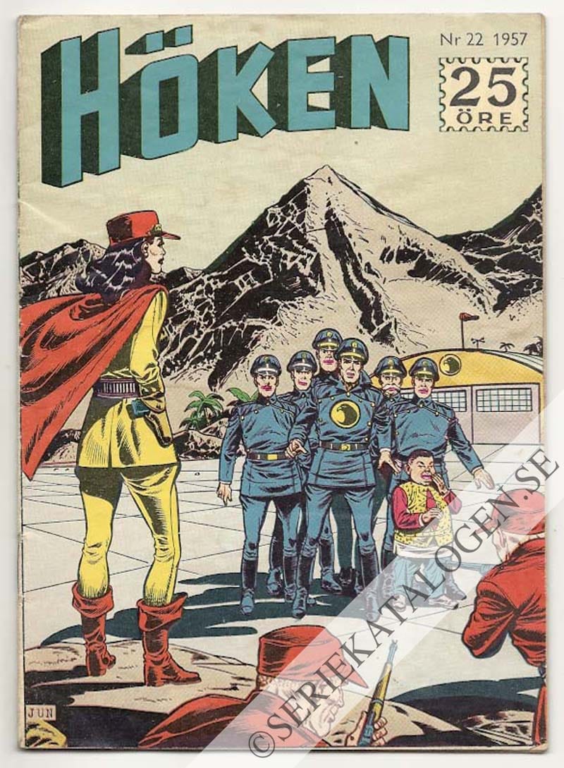 Framsida på Höken #22 (1957)