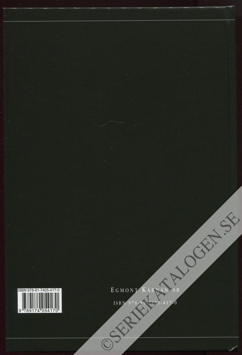Baksida utan skyddsomslag (2010)