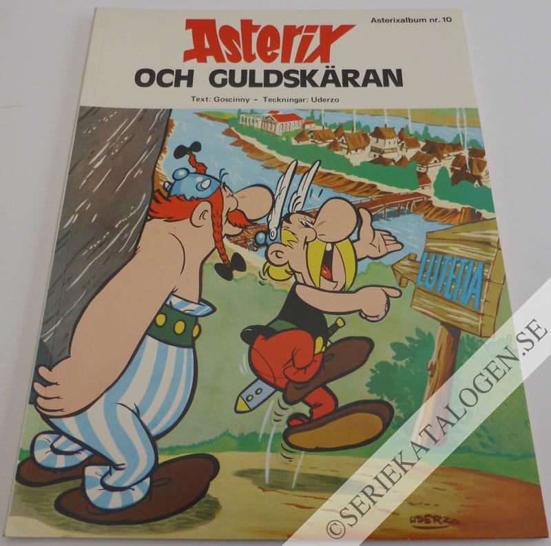 Framsida på Asterix Asterix och guldskäran (1973)