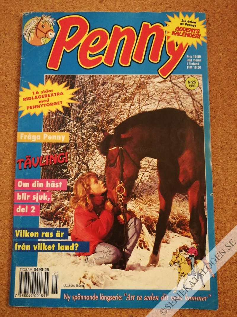 Framsida på Penny #25 (1993)
