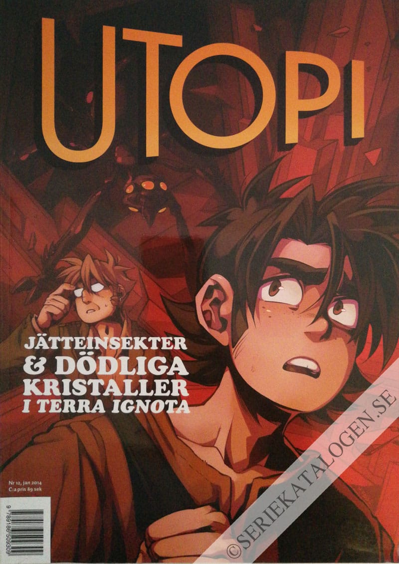 Framsida på Utopi magasin #12 (2014)