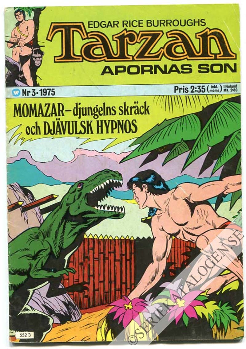 Framsida på Tarzan #3 (1975)