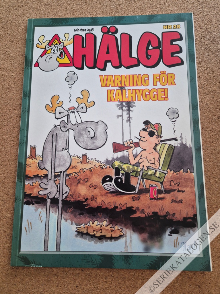Framsida på Hälge #28 - Varning för kalhygge! (2019)