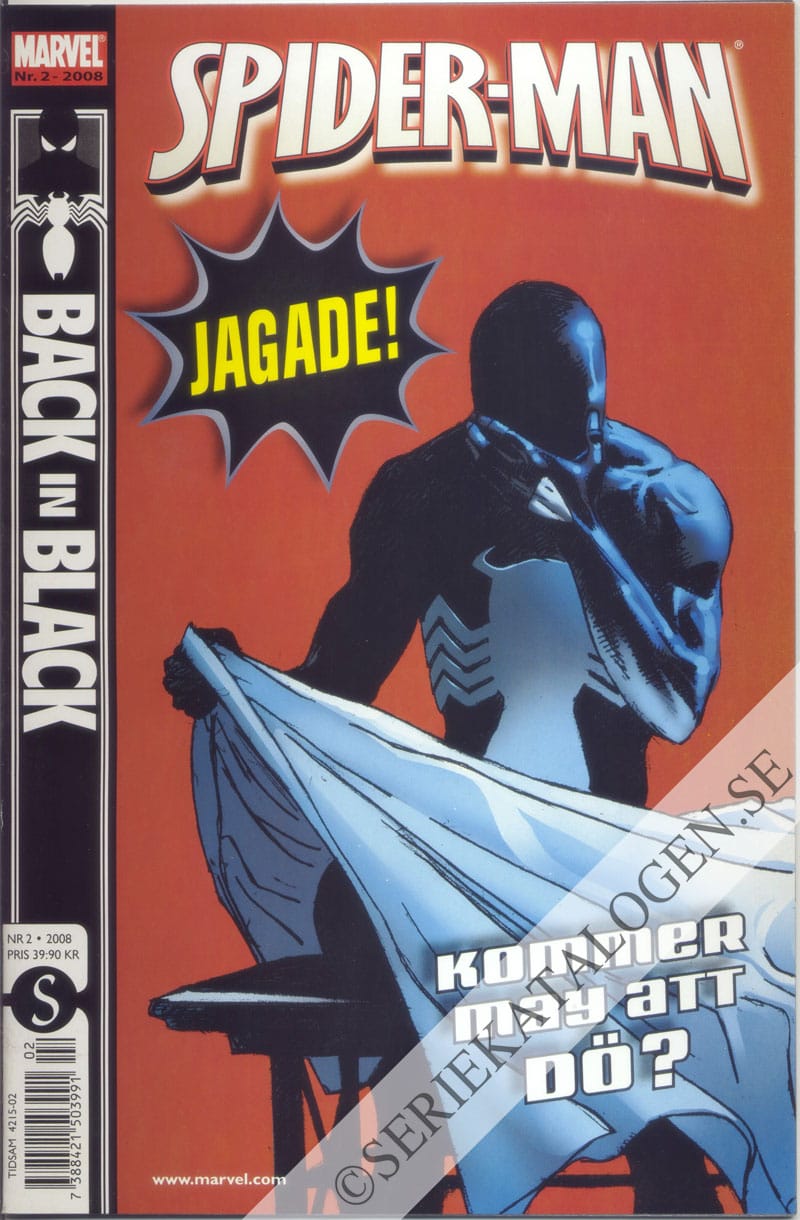 Framsida på Spider-Man #2 (2008)