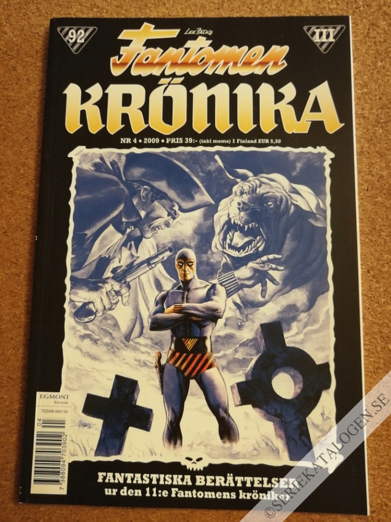 Framsida på Fantomen Krönika #4 (2009)