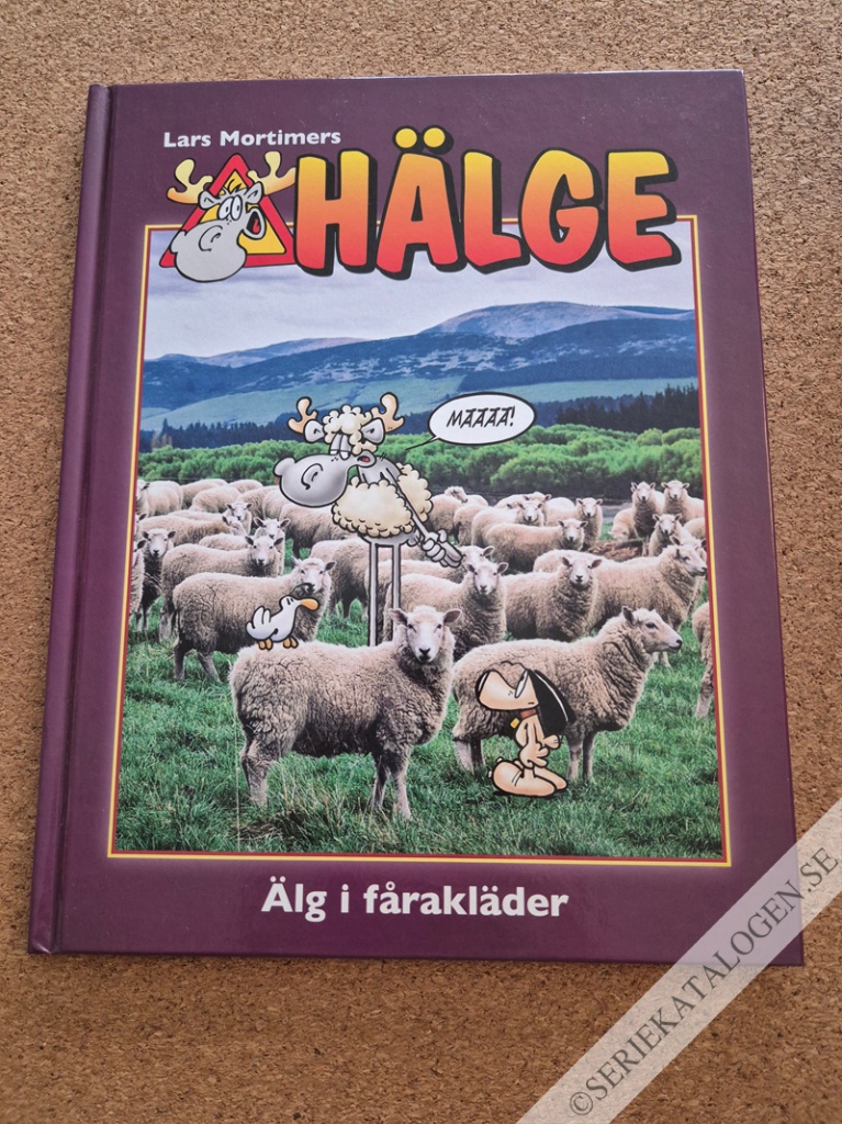 Framsida på Hälge - fotobok #22 - Älg i fårakläder (2020)