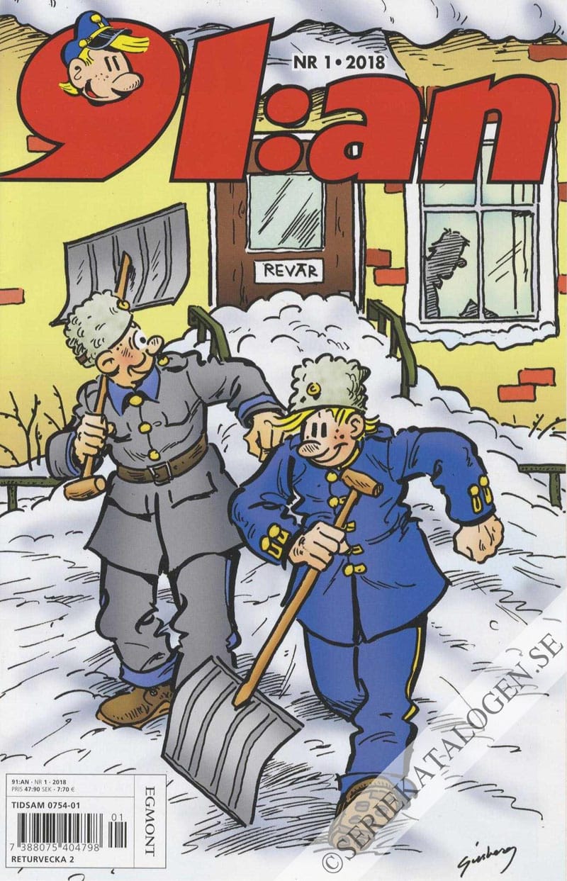 Framsida på 91:an #1 (2018)