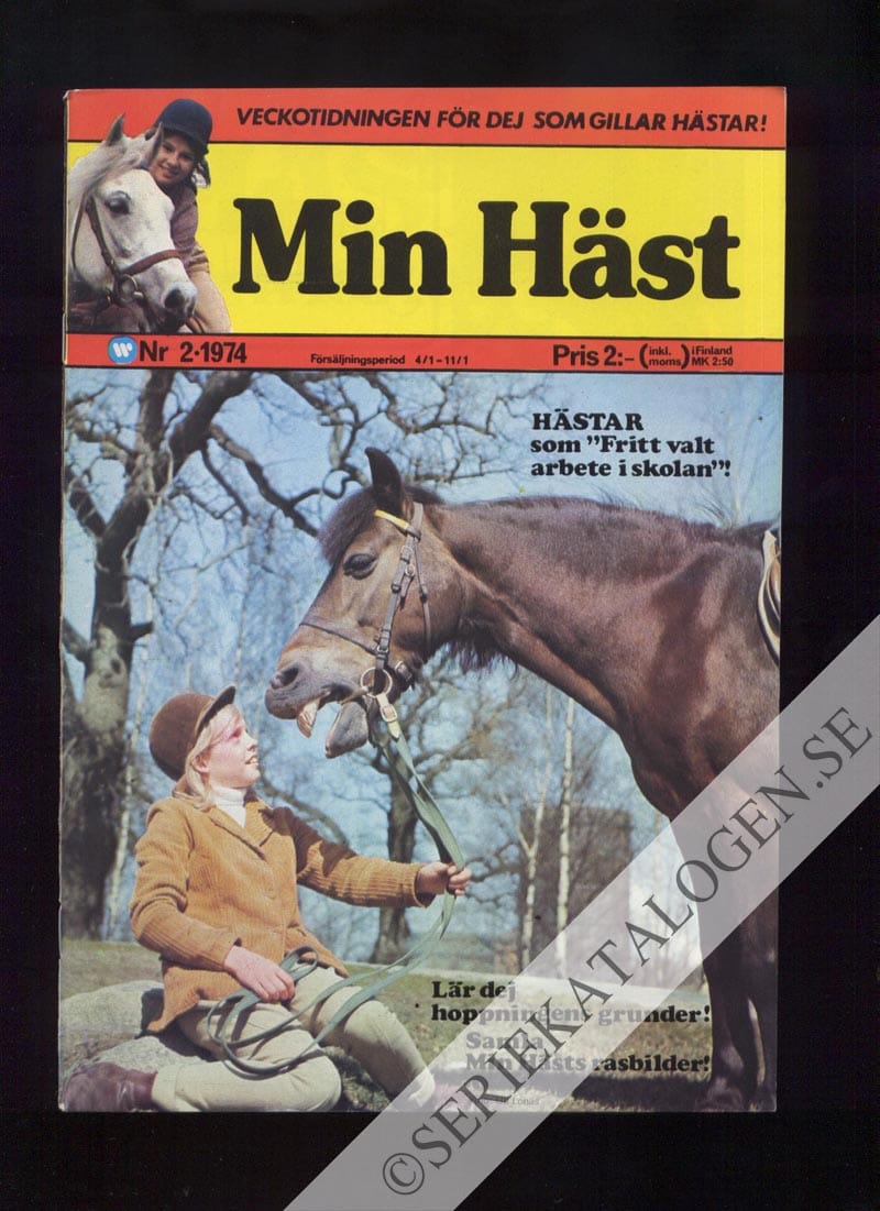 Framsida på Min häst #2 (1974)