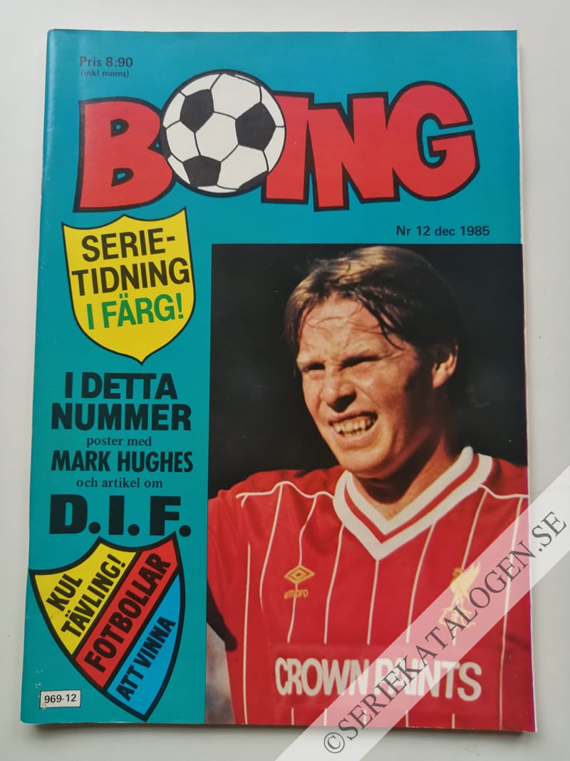 Framsida på Boing #12 (1985)