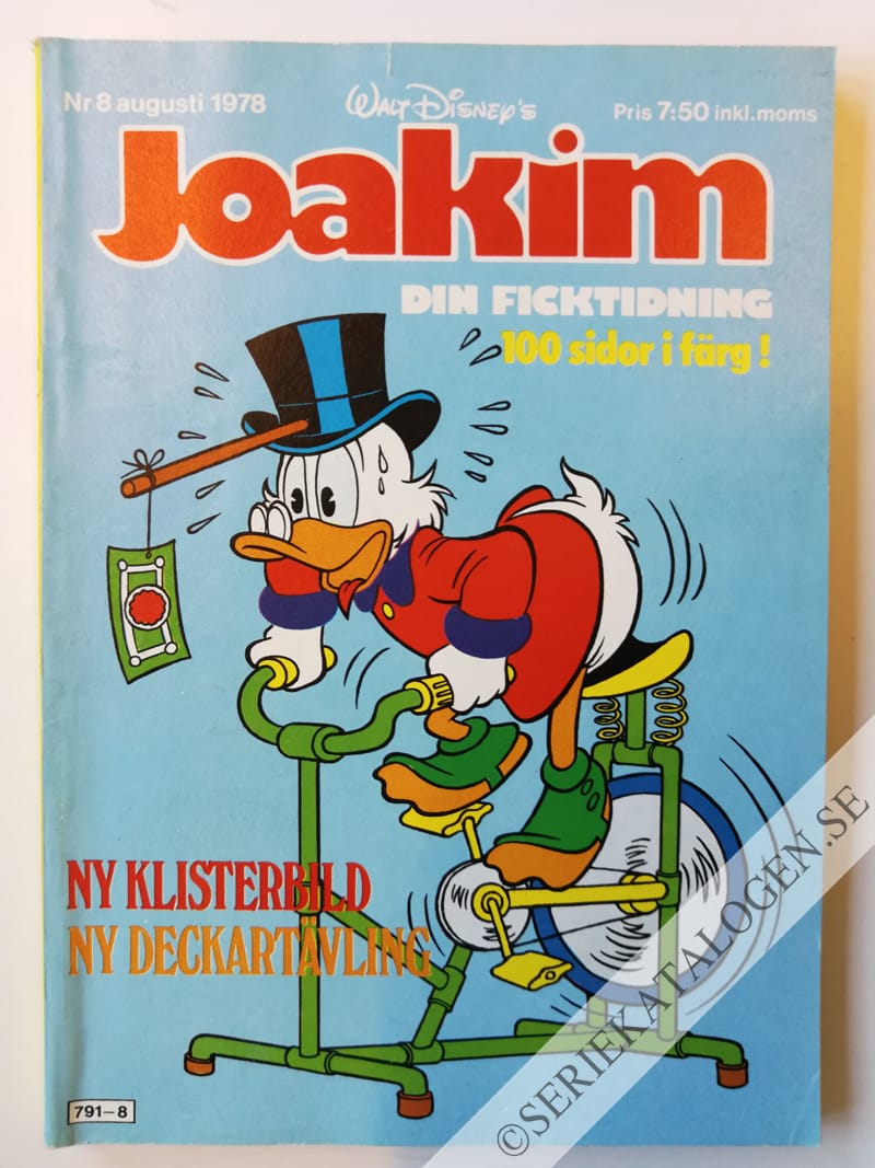 Framsida på Joakim #8 (1978)
