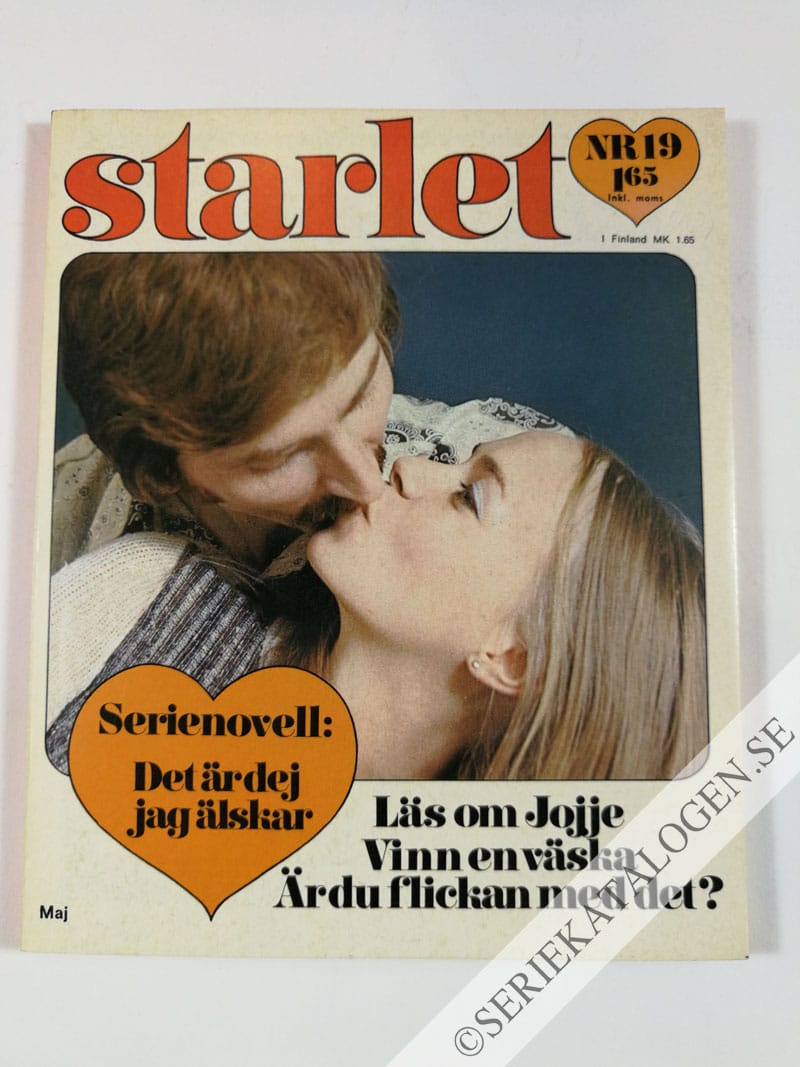 Framsida på Starlet #19 (1971)