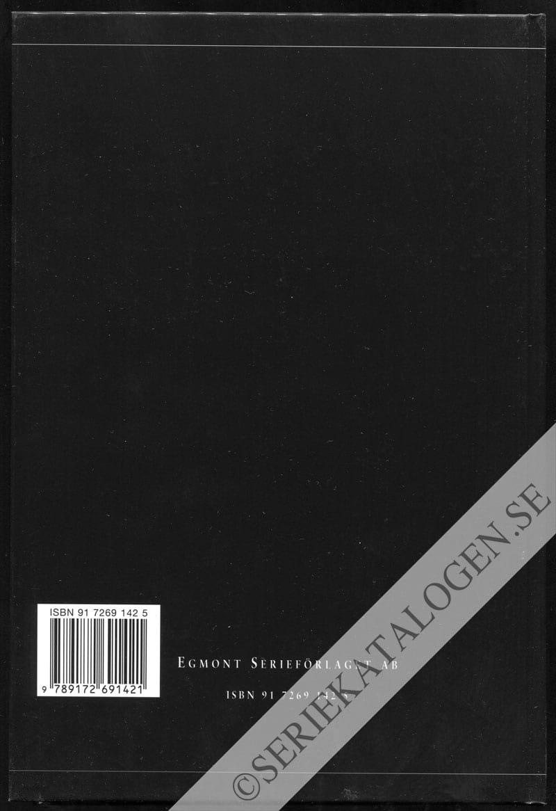 Baksida utan skyddsomslag (2001)