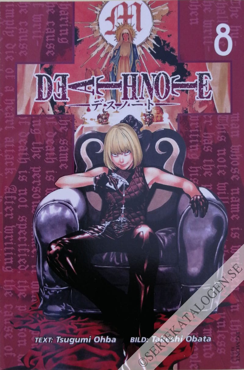 Framsida på Death note Måltavla (2009)