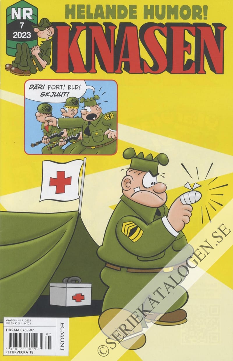Framsida på Knasen #7 (2023)