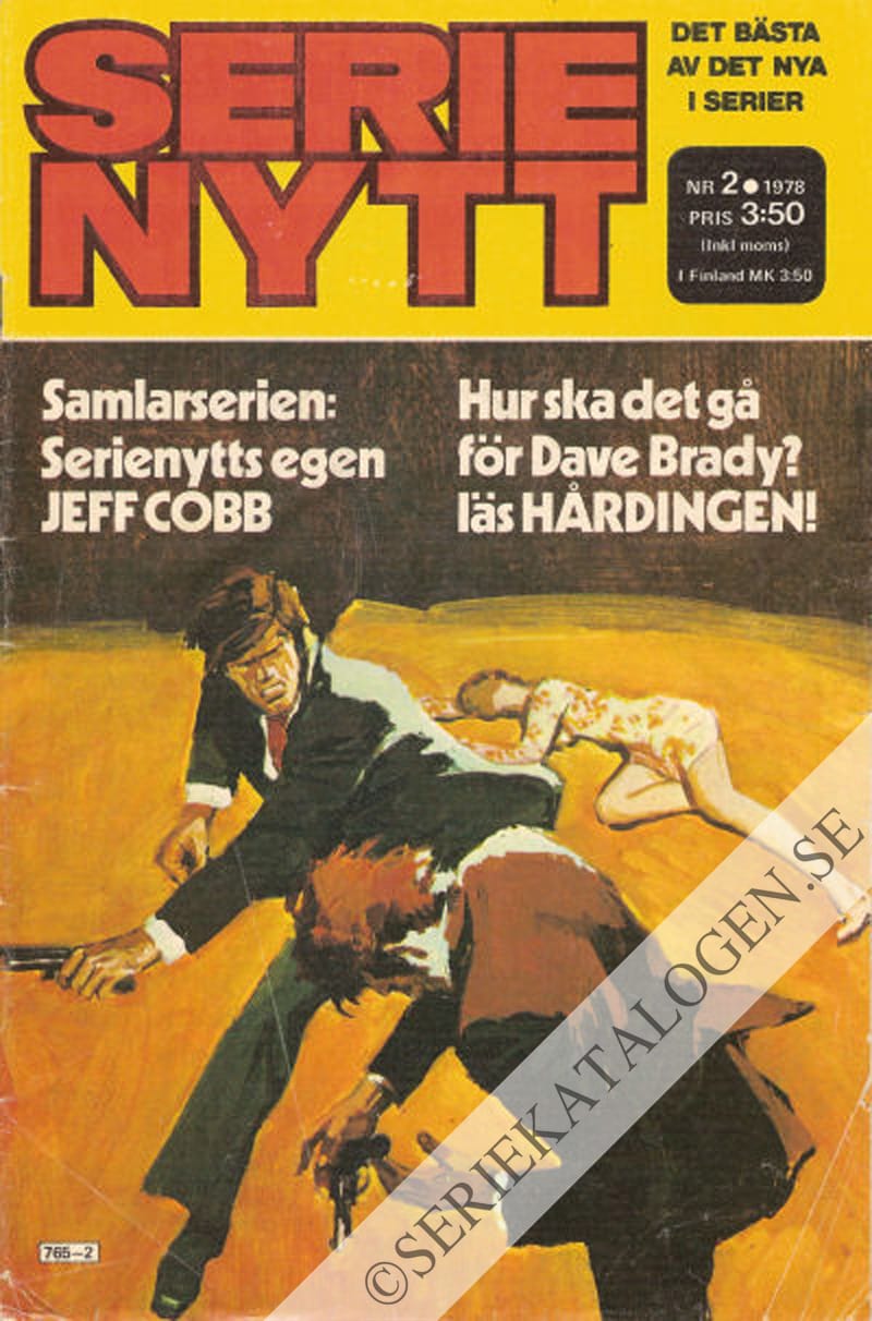 Framsida på Serie-Nytt #2 (1978)