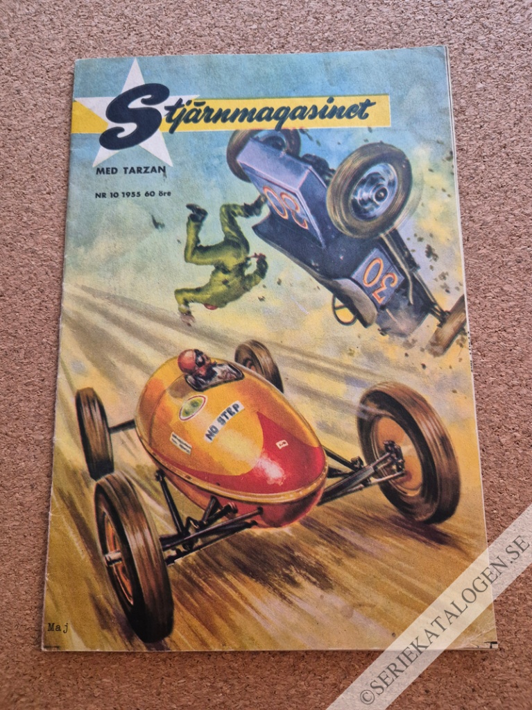 Framsida på Stjärnmagasinet #10 (1955)