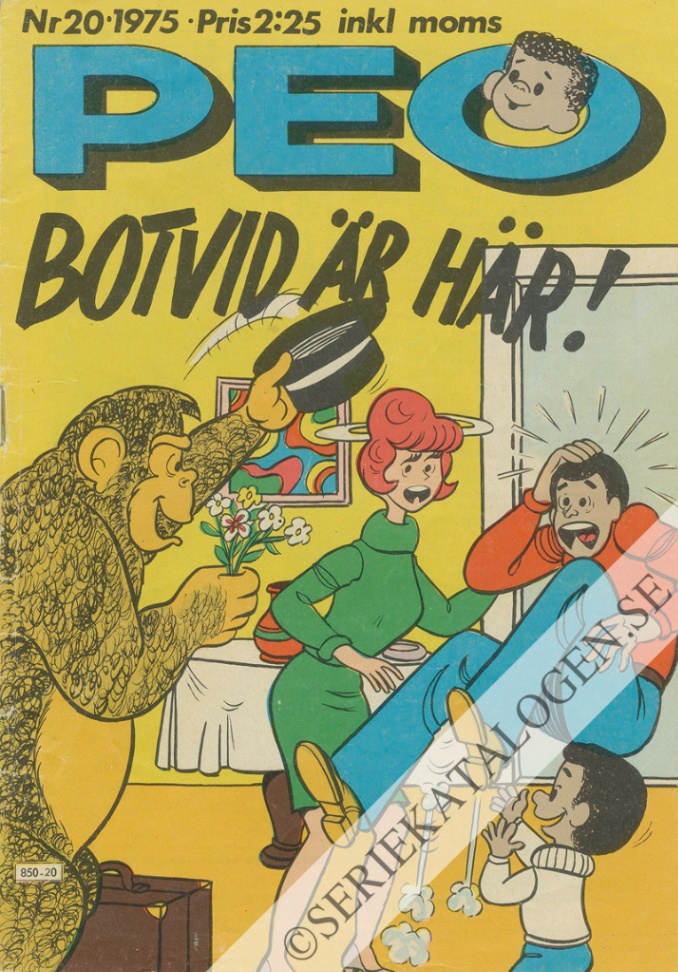 Framsida på Peo #20 (1975)