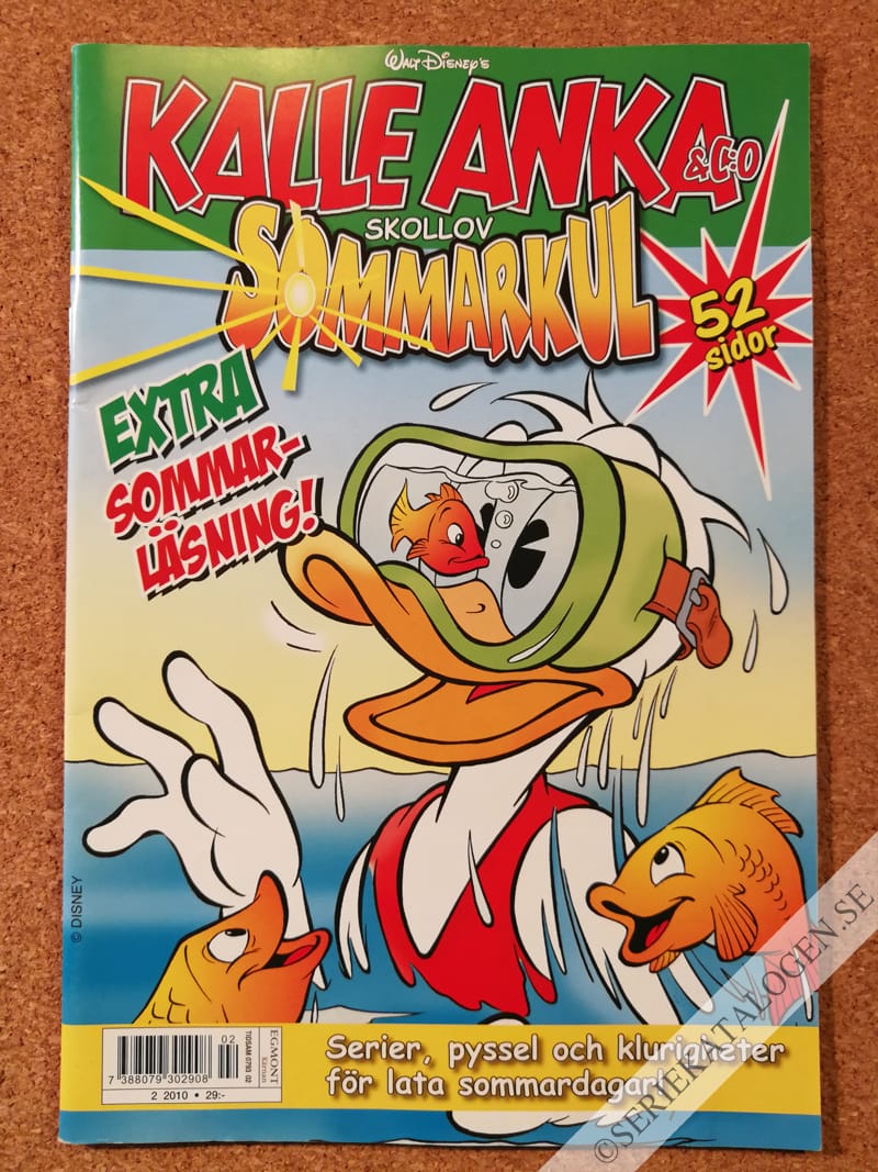 Framsida på Kalle Anka & C:o - Skollov Sommarkul (2010)