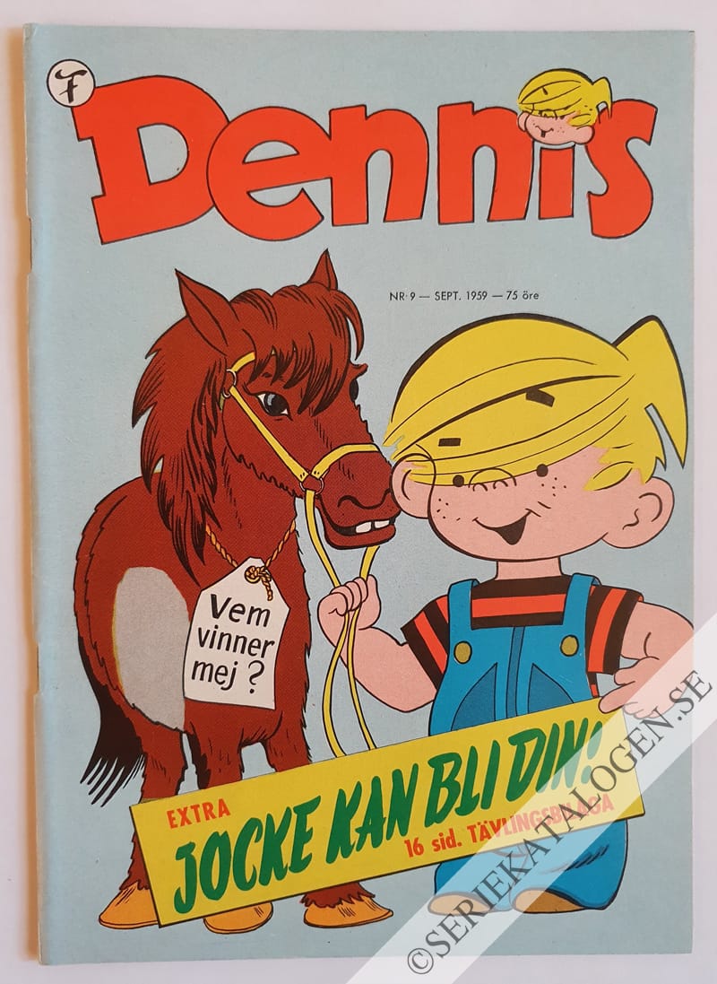 Framsida på Dennis #9 (1959)