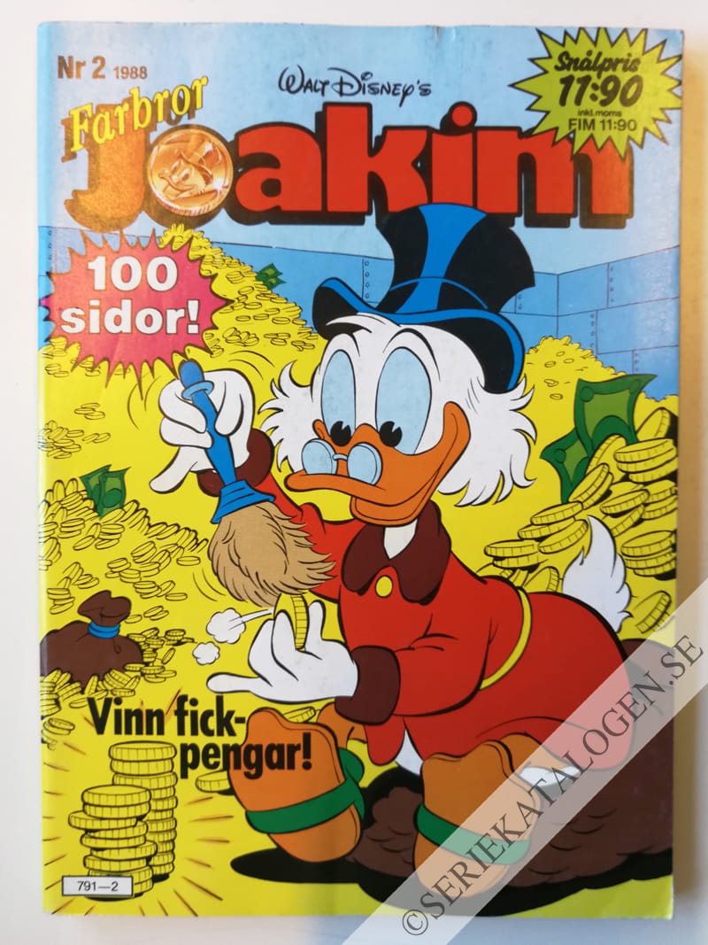 Framsida på Joakim #2 (1988)