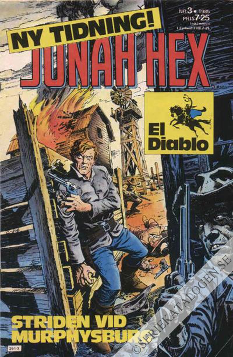 Framsida på Jonah Hex #3 (1985)