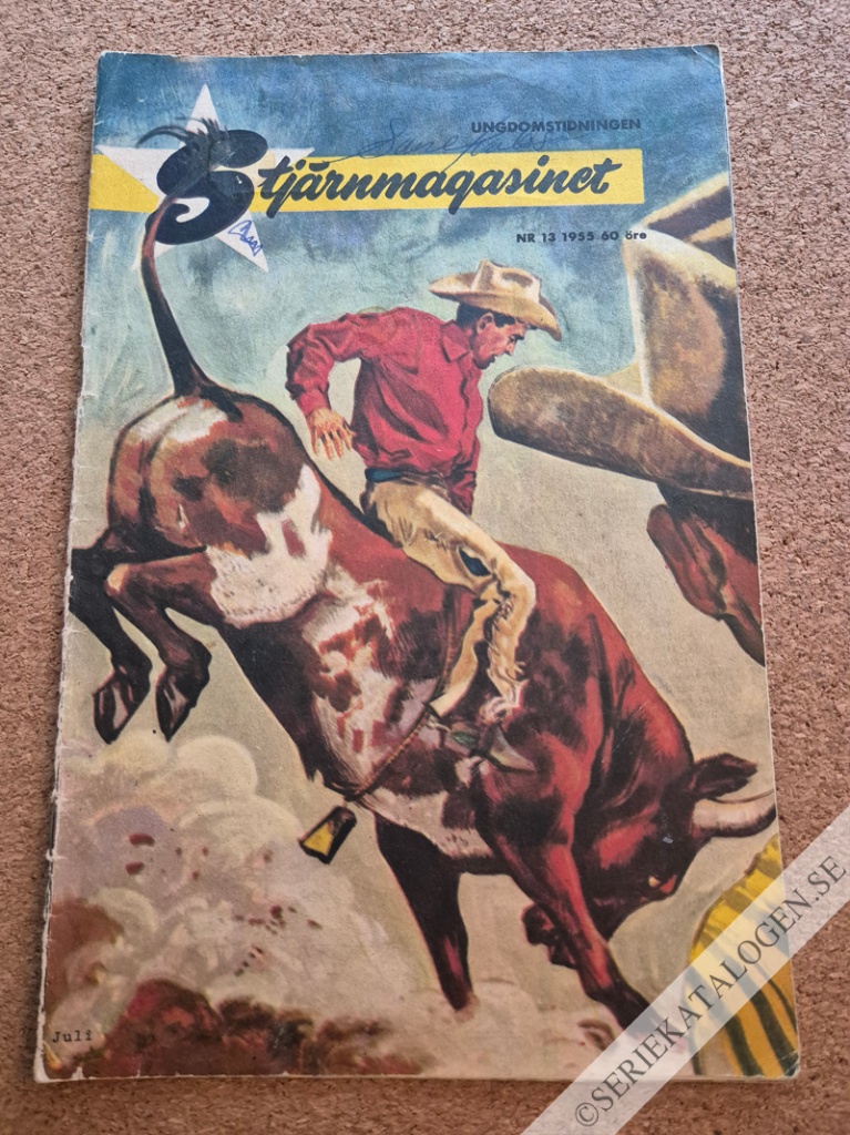 Framsida på Stjärnmagasinet #13 (1955)