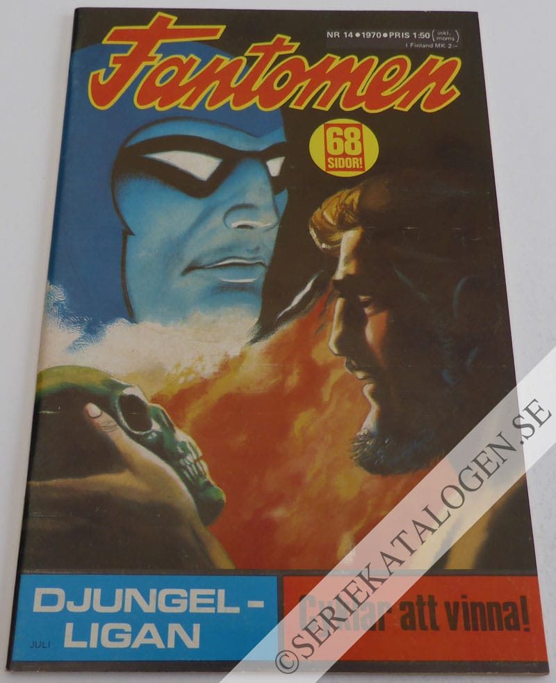 Framsida på Fantomen #14 (1970)