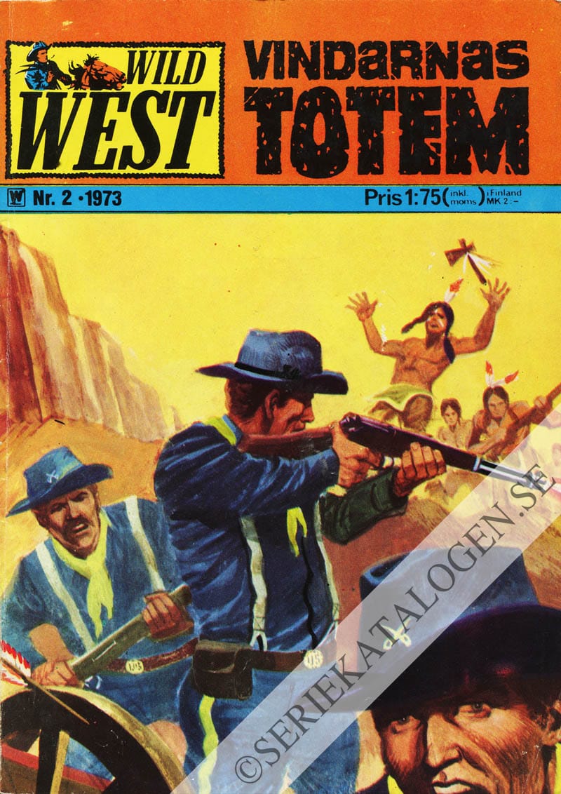 Framsida på Vindarnas totem (1973)