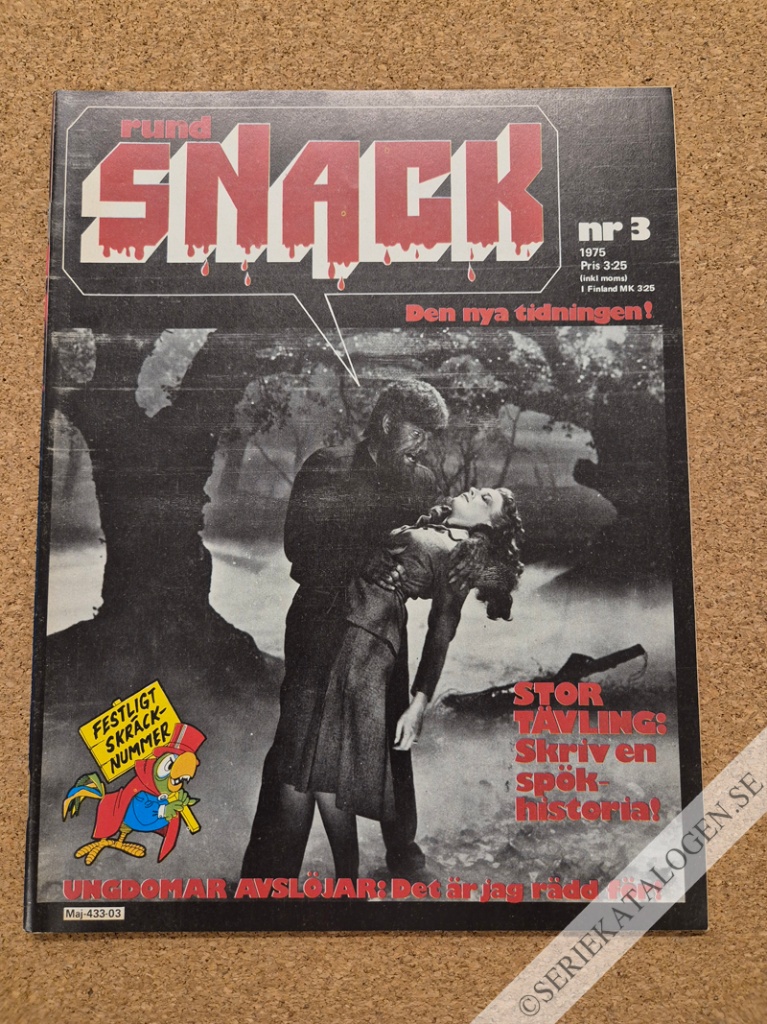 Framsida på Rundsnack #3 (1975)