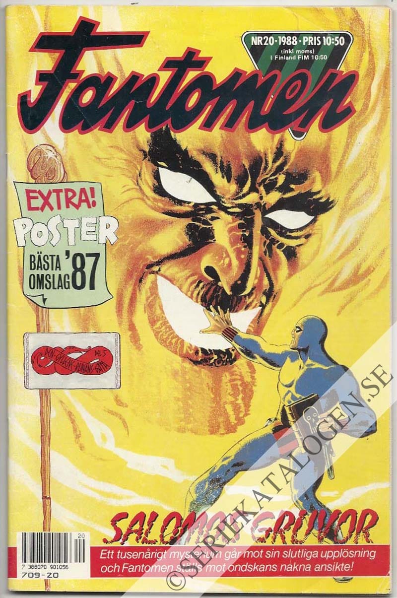 Framsida på Fantomen #20 (1988)