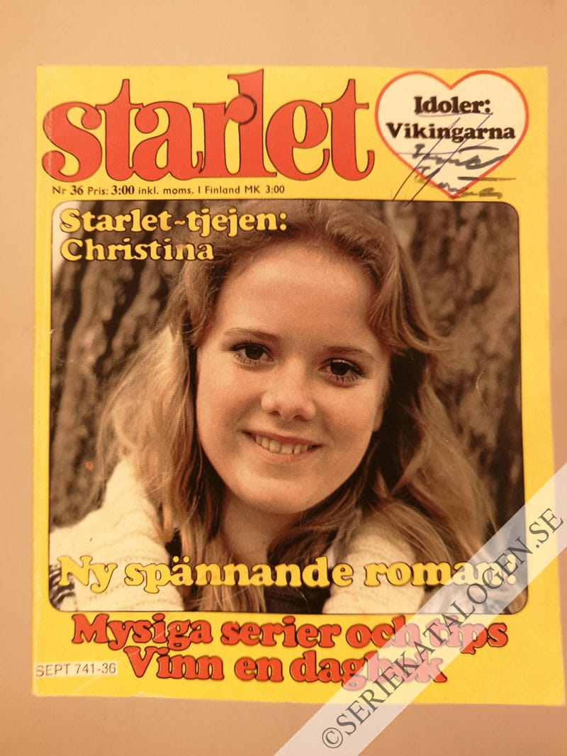 Framsida på Starlet #36 (1977)
